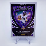 Justin Jefferson 2021 Panini Obsidian Galaxy Gear /75