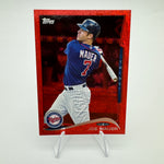 Joe Mauer 2014 Topps Red Hot Foil