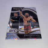 Jorge Masvidal 2021 Prizm/Select Disco Silver Prizm Lot