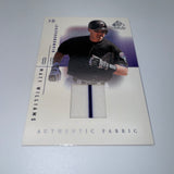 Matt Williams 2001 Upper Deck SP Game Used Authentic Fabric