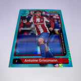 Zlatan Ibrahimovic/Antoine Griezmann 2022 Topps Merlin Aqua Prism Refractor