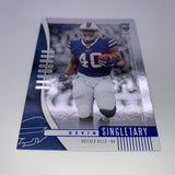 Devin Singletary 2019 Panini Absolute RC Blue Spectrum /50