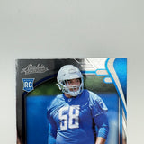 Penei Sewell 2021 Panini Select RC Green & Yellow Shock Prizm