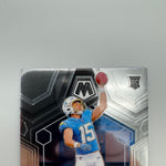 Ladd McConkey 2024 Panini Mosaic RC Pink Camo Prizm