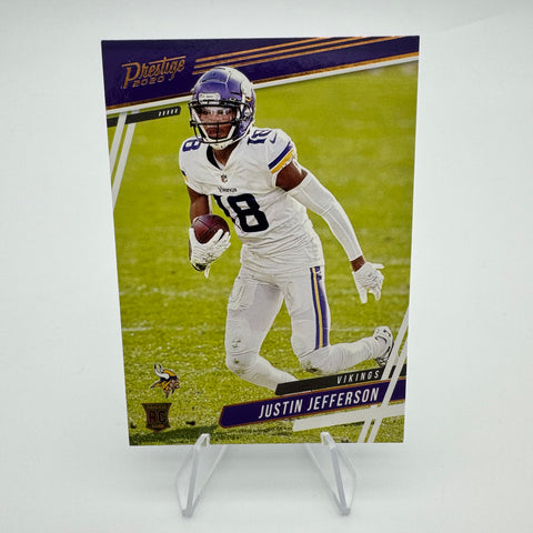 Justin Jefferson 2020 Panini Chronicles Prestige Rookies Updates