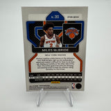 Miles McBride 2021-22 Panini Prizm RC Orange Cracked Ice