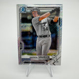 Andrew Vaughn 2021 Bowman Chrome Prospects Mojo Refractor