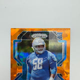Penei Sewell 2021 Panini Prizm RC Orange Cracked Ice