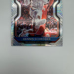Dennis Schroder 2020-21 Panini Prizm Silver Hyper Prizm