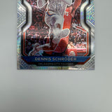 Dennis Schroder 2020-21 Panini Prizm Silver Hyper Prizm