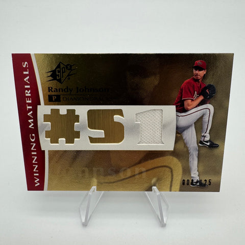 Randy Johnson 2008 Upper Deck SPx Winning Materials /125