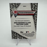 Tyler Stephenson 2021 Topps 3D Rookie Class Motion Card