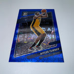 Myles Turner 2021-22 Panini Optic Blue Velocity Prizm