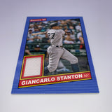 Giancarlo Stanton 2020 Donruss 1986 Materials Relic