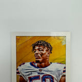 Greg Rousseau 2021 Panini Mosaic RC Orange Reactive Prizm