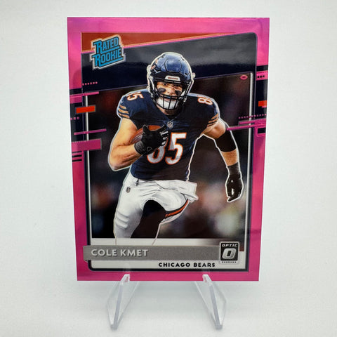 Cole Kmet 2020 Panini Optic Rated Rookie Pink Prizm