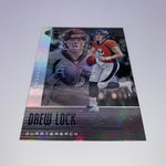 Drew Lock 2020 Panini Optic Purple Prizm /50