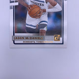 Jaden McDaniels 2020-21 Panini Optic Rated Rookie Green Pulsar Prizm