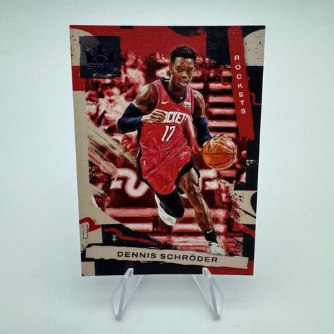 Dennis Schroder 2021-22 Panini Court Kings Purple /49