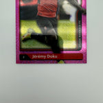 Jeremy Doku 2021-22 Topps Merlin Pink Mojo Refractor /275