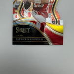 Patrick Mahomes 2023 Panini Select Club Level Die Cut Silver Prizm