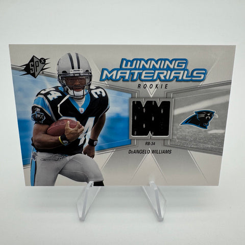 DeAngelo Williams 2006 Upper Deck SPx Rookie Winning Materials