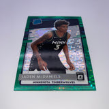 Jaden McDaniels 2020-21 Panini Optic Rated Rookie Green Pulsar Prizm