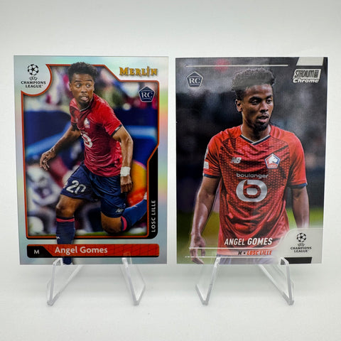 Angel Gomes 2022 Topps Merlin RC Refractor