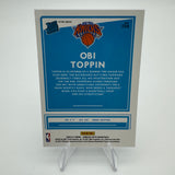Obi Toppin 2020-21 Panini Optic Rated Rookie Silver Wave Prizm