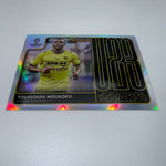 Youssoufa Moukoko 2021-22 Topps Merlin Aqua Refractor /199