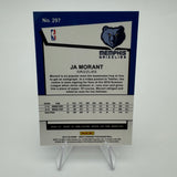 Ja Morant 2019-20 Panini NBA Hoops Premium Stock Tribute RC