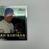 Johan Santana 2009 Topps Heritage Chrome /1960