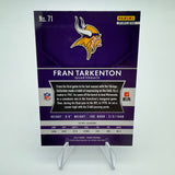 Frank Tarkenton 2015 Panini Prizm Violet Purple Prizm