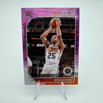 Mikal Bridges 2019-20 NBA Hoops Premium Stock Purple Disco Prizm
