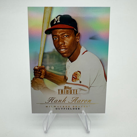Hank Aaron 2012 Topps Tribute