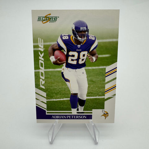 Adrian Peterson 2007 Score Rookie Card