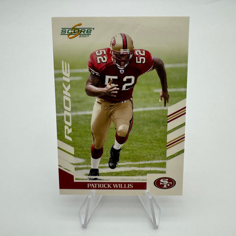 Patrick Willis 2007 Score Rookie
