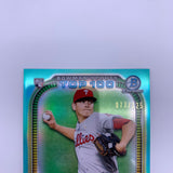 Spencer Howard 2021 Bowman Chrome Top 100 Aqua Refractor /125