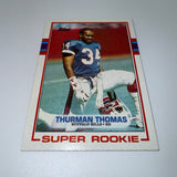 Thurman Thomas 1989 Topps Super Rookie