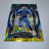 Penei Sewell 2021 Panini Select RC Green & Yellow Shock Prizm