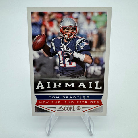 Tom Brady 2013 Panini Score Airmail