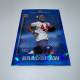 Ahmad Bradshaw 2007 Topps Chrome RC Blue Refractor