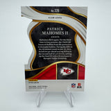 Patrick Mahomes 2023 Panini Select Club Level Die Cut Silver Prizm