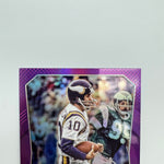 Frank Tarkenton 2015 Panini Prizm Violet Purple Prizm