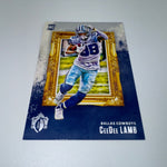 CeeDee Lamb 2020 Panini Chronicles Gridiron Kings RC Pink Parallel