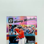 Manny Machado 2017 Panini Optic Pink Prizm