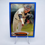 Tim Lincecum 2012 Topps Chrome Blue Refractor /199