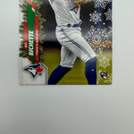 Bo Bichette 2020 Topps Holiday RC Lot