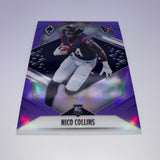 Nico Collins 2021 Panini Phoenix RC Purple /125