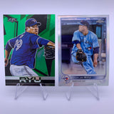 Hyun-Jin Ryu 2021 Topps Fire Green /199